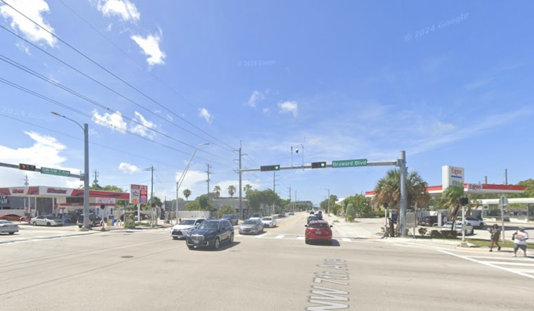 Broward Blvd Chaos: Firetruck Hit While Rushing To Pre-Dawn Crash