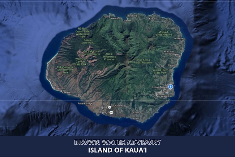 Brown Water Scare Turns Kaua‘i’s Blue Shores Murky After Heavy Rains