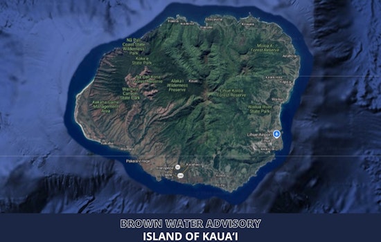 Brown Water Scare Turns Kaua‘i’s Blue Shores Murky After Heavy Rains