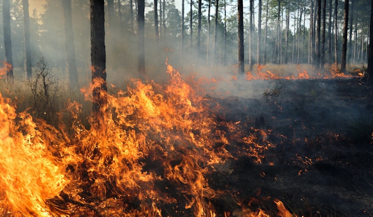 Brush Fire Near Bristol Triggers Evacuations, Shuts Down Country Roads