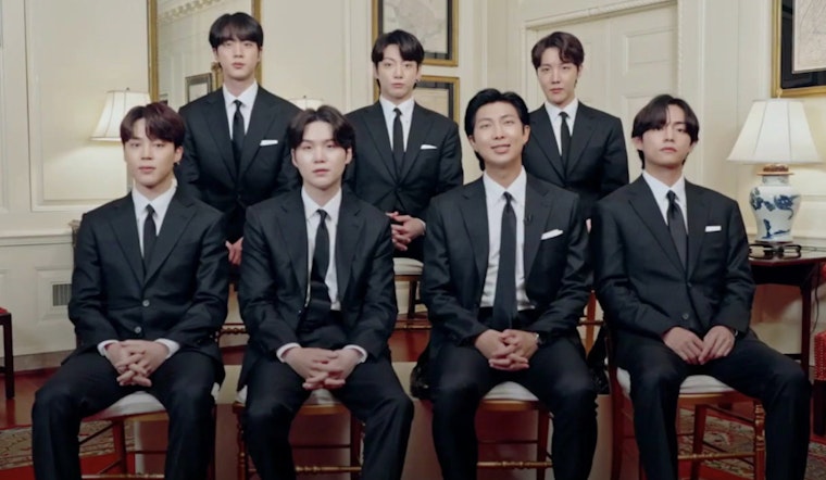 BTS Turns Midtown Purple as Arirang Era Crashes Into NYC