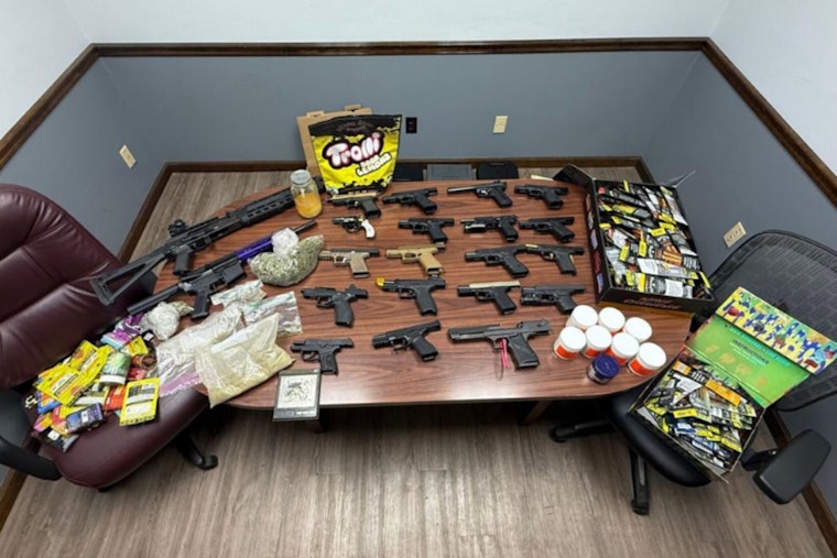 Bullet Rips Through Wall At Connersville Complex, Neighbor Hit With Gun And Drug Raps