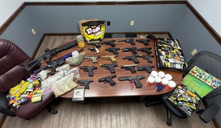 Bullet Rips Through Wall At Connersville Complex, Neighbor Hit With Gun And Drug Raps