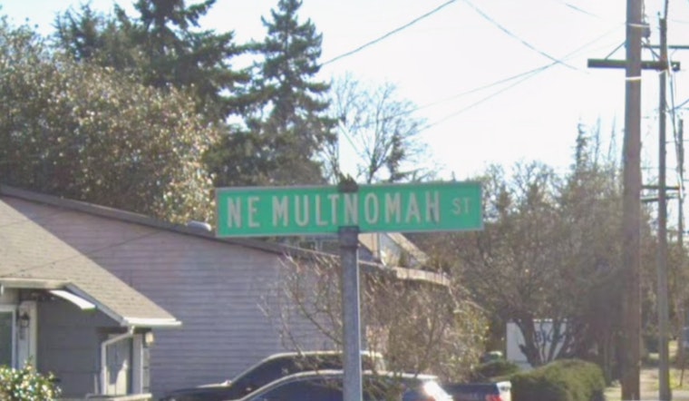 Burst Water Main Turns NE Multnomah Into Lloyd District Flood Zone
