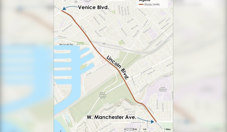 Caltrans Seeks Input On Lincoln Blvd Bus Lane Extension