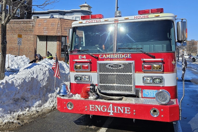 Cambridge Engine 4 Races In As Medford Fire Hits Second Alarm
