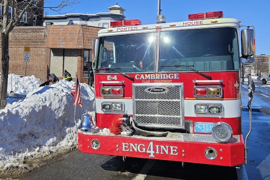 Cambridge Engine 4 Races In As Medford Fire Hits Second Alarm