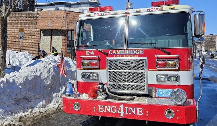 Cambridge Engine 4 Races In As Medford Fire Hits Second Alarm