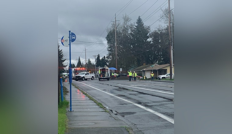 Car Plows Into Hillsboro Home, Gas Line Rupture Shuts Down East Main