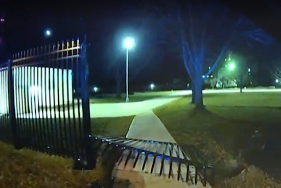 VIDEO: Car Plows Through Cleveland Water Plant Fence In Police Bodycam Shocker