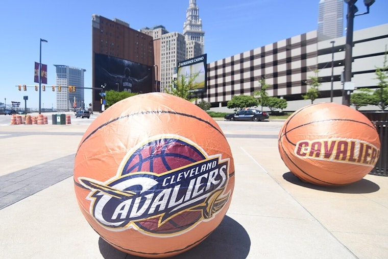 Cavs Court Crashes Downtown At Meet Me Here Plaza This Summer