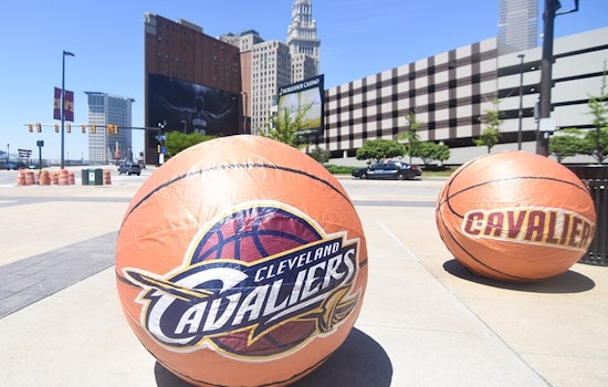 Cavs Court Crashes Downtown At Meet Me Here Plaza This Summer