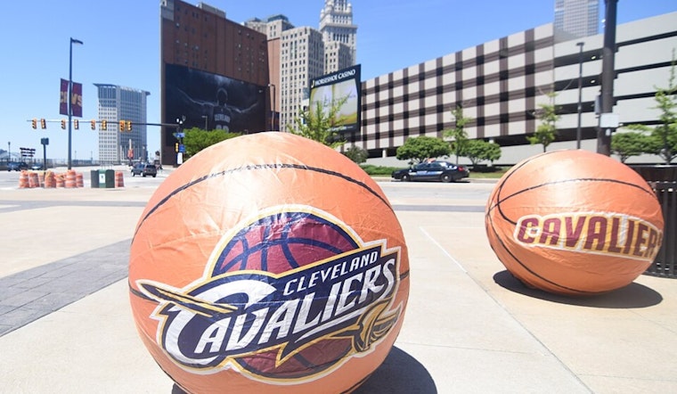 Cavs Court Crashes Downtown At Meet Me Here Plaza This Summer