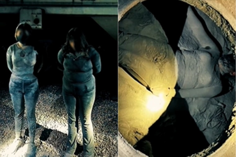 Cement Tomb On The Tracks: El Paso Officers Dig Four Migrants From Rail Car