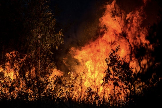 Chelsea Wildfire Erupts as Oklahoma Guard Rolls In to Help Hold the Line