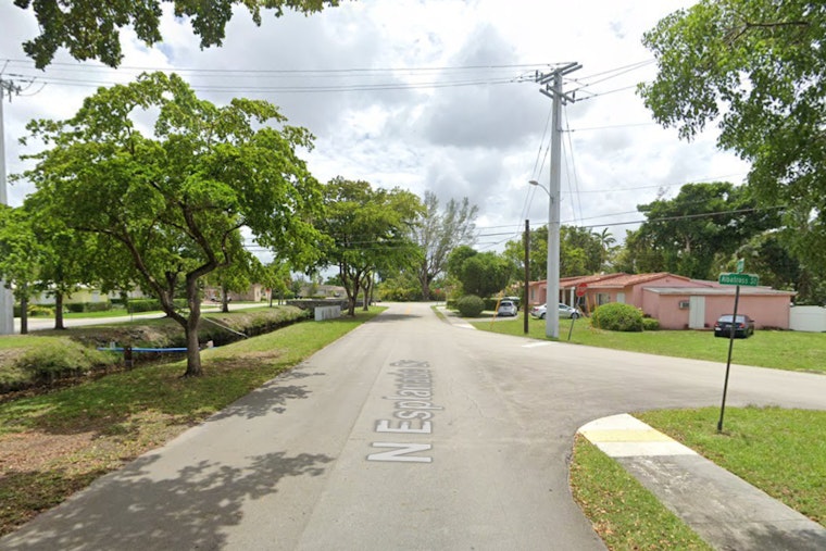 Chopper Rushes Shooting Victim From Miami Springs Block as Cops Detain One