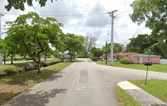 Chopper Rushes Shooting Victim From Miami Springs Block as Cops Detain One