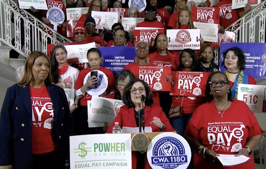 City Hall Steps Turn Into Equal Pay Battleground as Menin, James Turn Up Heat