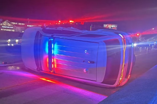 Clarksville I-65 Chaos As ISP Cruiser Flips, Trooper Hurt In High-Speed Chase