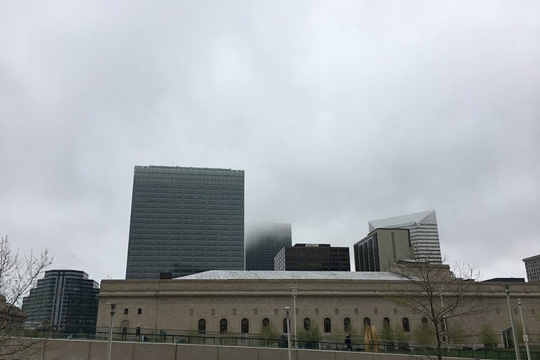 Cleveland Shrouded In Fog, Braces For Soaking Storms And Tornado Risk