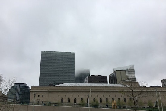 Cleveland Shrouded In Fog, Braces For Soaking Storms And Tornado Risk