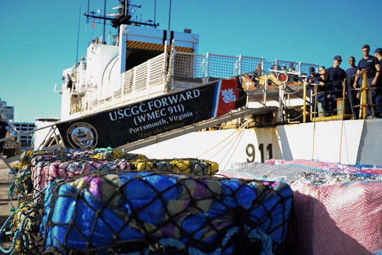 Coast Guard Dumps Nearly $50M Coke Cache On Port Everglades Dock