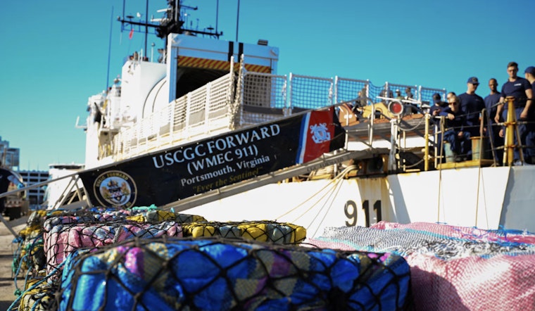 Coast Guard Dumps Nearly $50M Coke Cache On Port Everglades Dock
