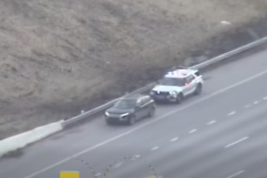VIDEO: Columbus Chopper Shadows Speeding SUV Across Three Highways
