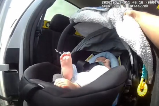 Commerce City Cop Smashes Truck Window To Save Baby From Hot Cab