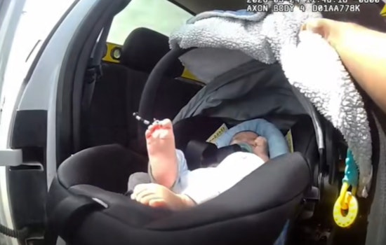 Commerce City Cop Smashes Truck Window To Save Baby From Hot Cab