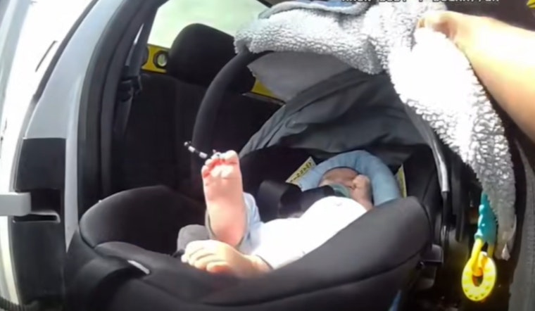 Commerce City Cop Smashes Truck Window To Save Baby From Hot Cab