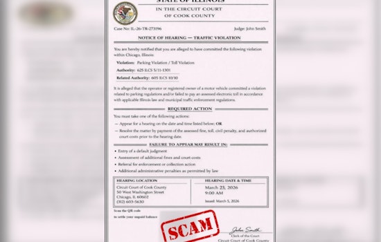 Cook County Scam Alert: Fake Court Texts Demand Payment