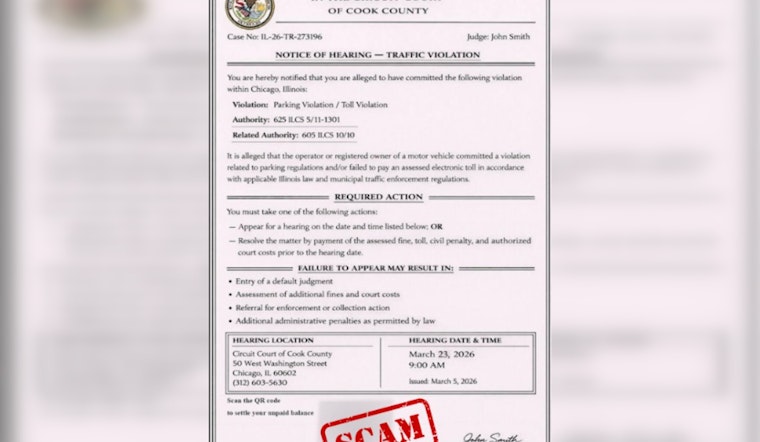 Cook County Scam Alert: Fake Court Texts Demand Payment