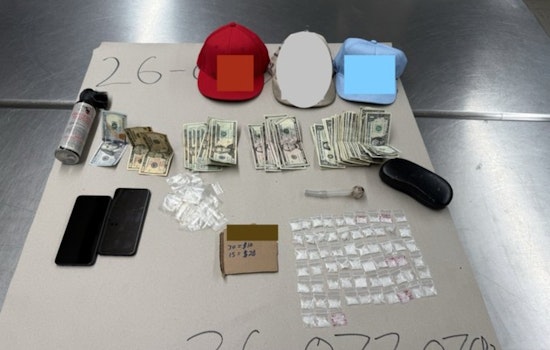 Cops on Foot Find Suspected Meth and Cartel Caps in East San Jose Stop