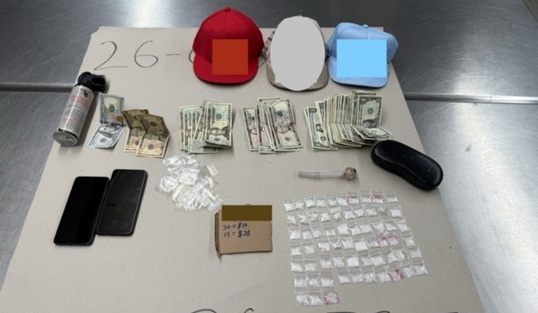 Cops on Foot Find Suspected Meth and Cartel Caps in East San Jose Stop