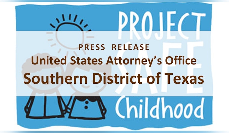 Corpus Christi Man Admits Making Toddler Sex Abuse Material, Feds Say