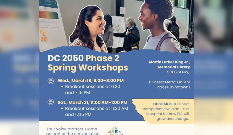 D.C. Residents Get Rare Shot To Shape City’s 2050 Housing Map