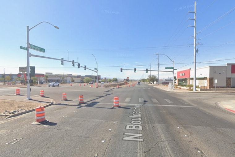 Deadly Boulder Highway Crash Freezes Northbound Traffic In Henderson
