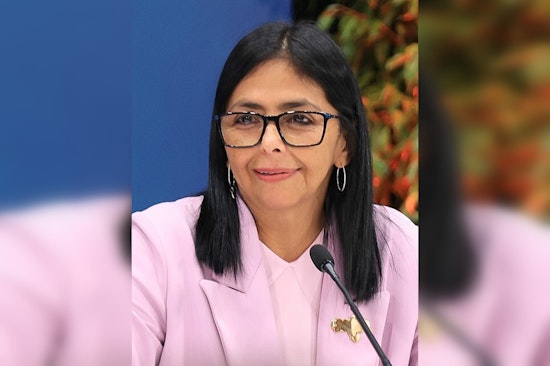 Delcy Rodríguez Dials In From Caracas To Woo U.S. Oil Cash In Miami