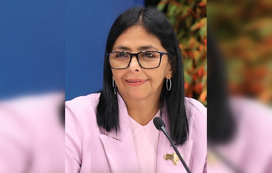 Delcy Rodríguez Dials In From Caracas To Woo U.S. Oil Cash In Miami