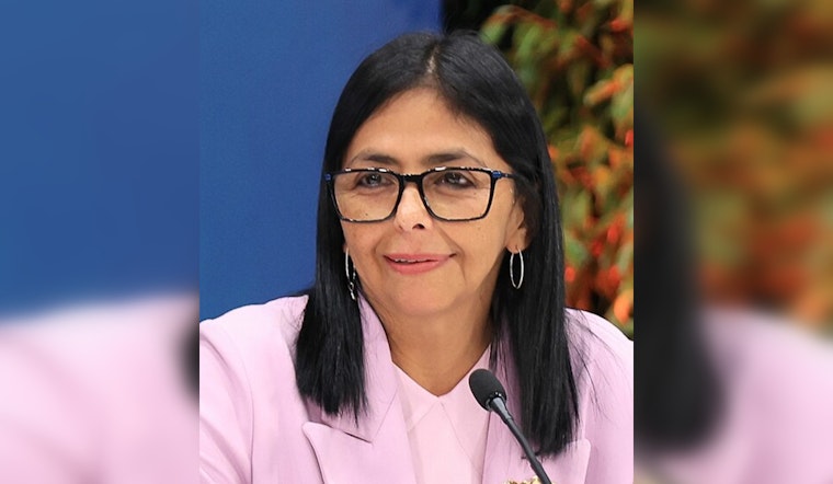 Delcy Rodríguez Dials In From Caracas To Woo U.S. Oil Cash In Miami