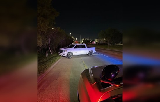 Deputies Swarm North Sam Houston Parkway In Hunt For Evading Suspect