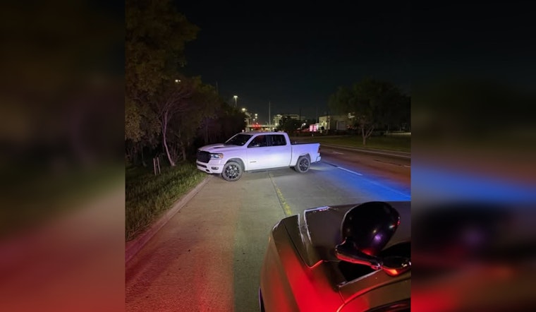 Deputies Swarm North Sam Houston Parkway In Hunt For Evading Suspect