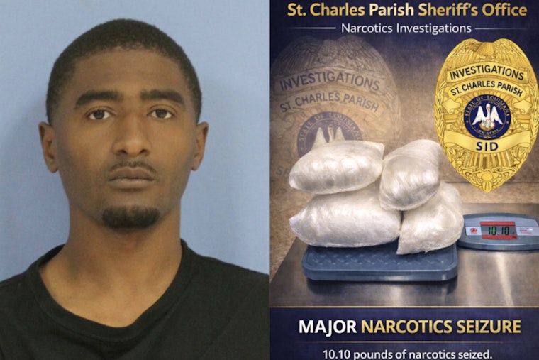 Des Allemands ‘Rabbit’ Nabbed After Cops Seize 10 Pounds Of Meth