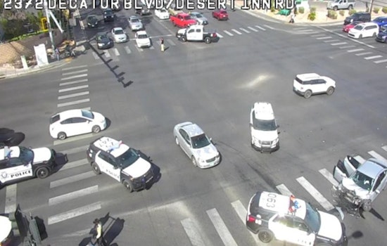Desert Inn Chaos As Driver Fleeing Dispute Slams Into Vegas Traffic
