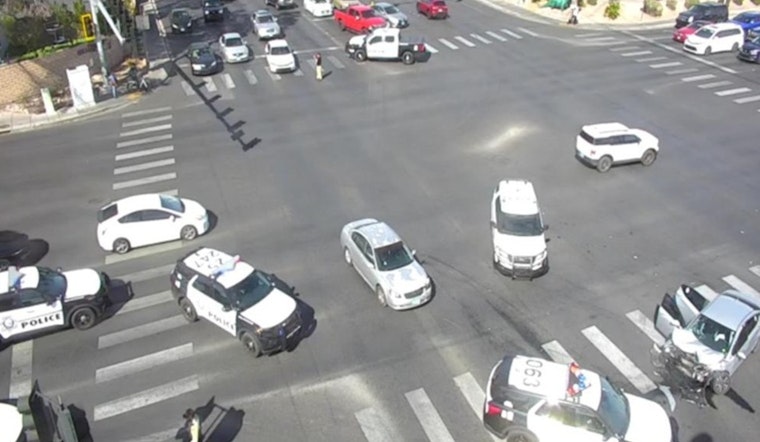 Desert Inn Chaos As Driver Fleeing Dispute Slams Into Vegas Traffic