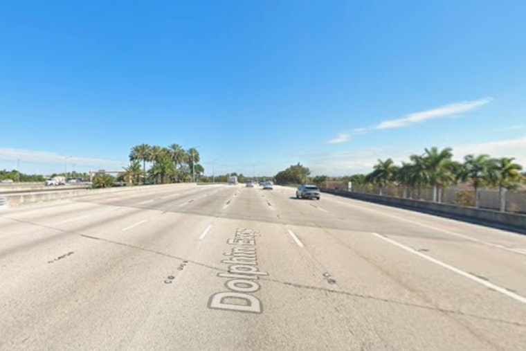 Dolphin Expressway Chaos as Wrong Way Driver Shot After Knife Attack on Miami Trooper