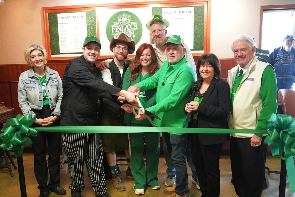 Downtown Anderson Goes Green As Finlay's Irish Pub Throws Open Its Doors