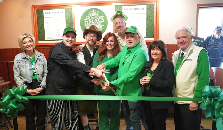 Downtown Anderson Goes Green As Finlay's Irish Pub Throws Open Its Doors