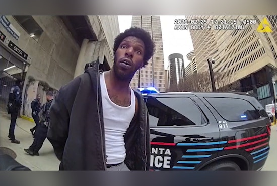 Downtown Atlanta Chase Ends After Suspect Tosses Gun, Drugs